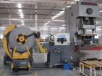 Metal Sheet Stamping Mandrel Expansion Decoiler Straightener Feeder Speed 16~24