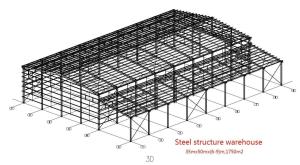 China EPS Insulation Sandwich Panel Steel Workshop Buildings wholesale