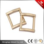 Artistic sense metal door shape 19.86*16.43mm button for handbag fittings