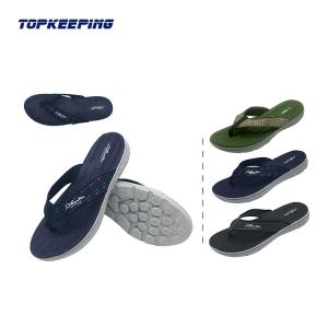 China Beach Outdoor Sports Navy Blue Flip Flop Man Flip Flops wholesale