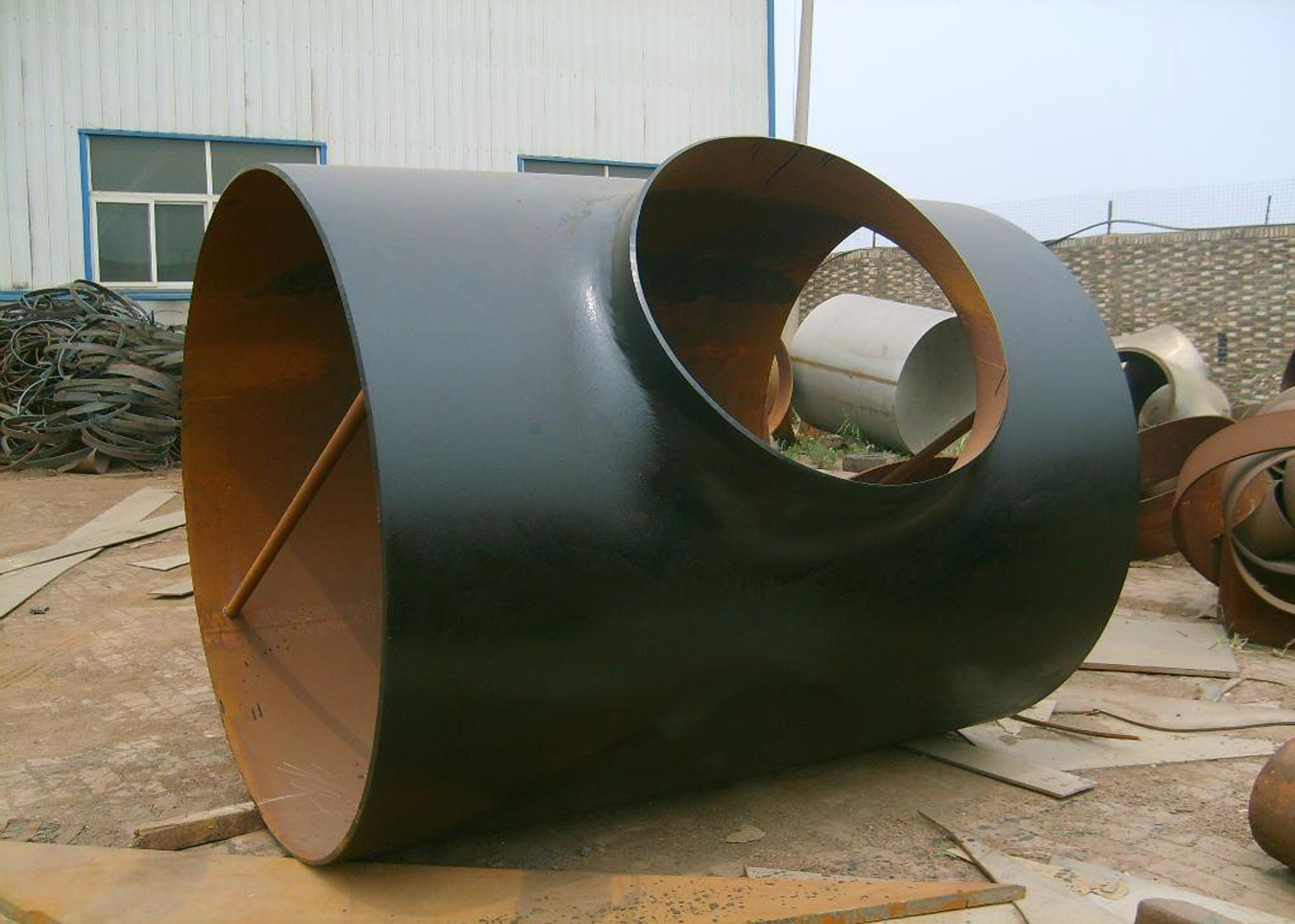 Pipeline Steel L290 Asme 36" Schxs Butt Welded Tee Large Diameter