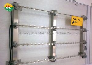China 10m Concertina Razor Wire Fence , ASTM 1400MPA Razor Blade Fencing wholesale