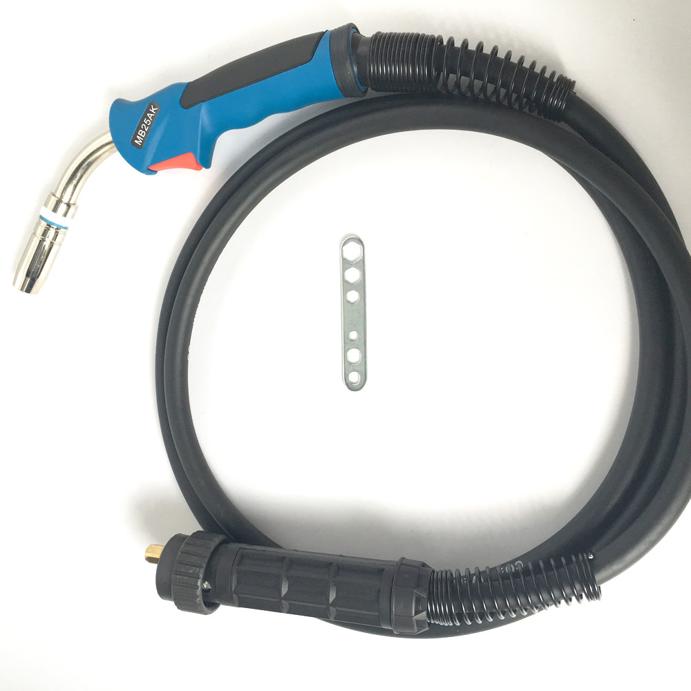 25AK Binzel Welding Torch Ergonomically Superior Handle 60 Degree Duty Cycle