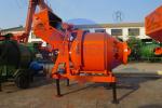 Low Noise Small Electric Cement Mixer, 380V Portable JZC300 Concrete Mixer
