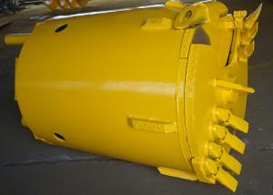 China Double Opening 1200mm High 2pcs Teeth Rock Drilling Bucket wholesale