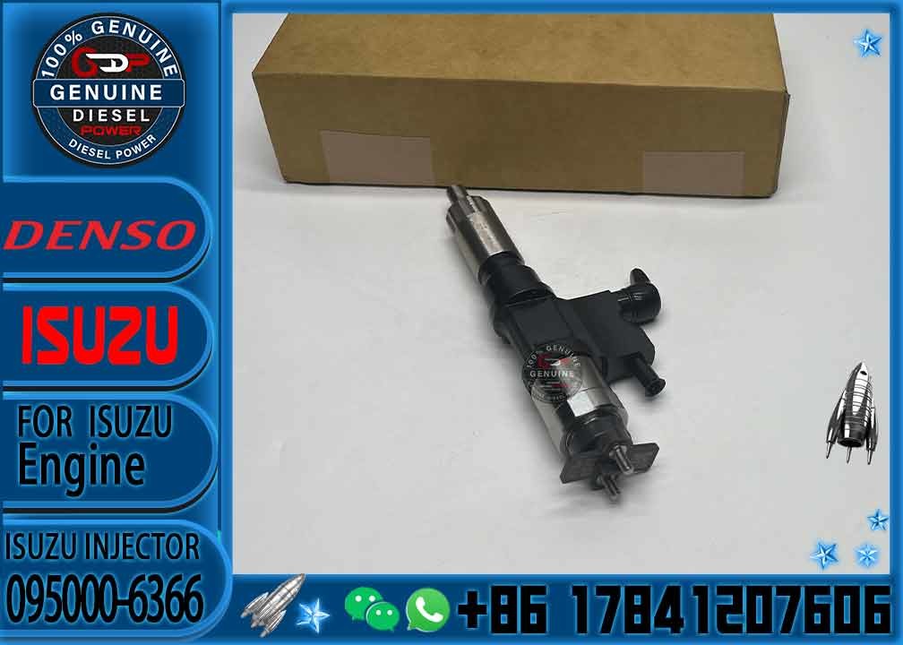 Fuel Injector 095000-6366 095000-6367 8976097883 8976097886 8976097887 095000-6364 095000-6363 for Isuzu 4hk1 6hk1 Hitac