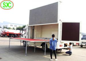 China outdoor full color p10 mobile truck Led Display better viewing text &amp; graphic and video wholesale