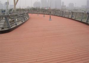 China Anti - Slipping Environment Friendly Wood Plastic Composite WPC Decking Boards wholesale