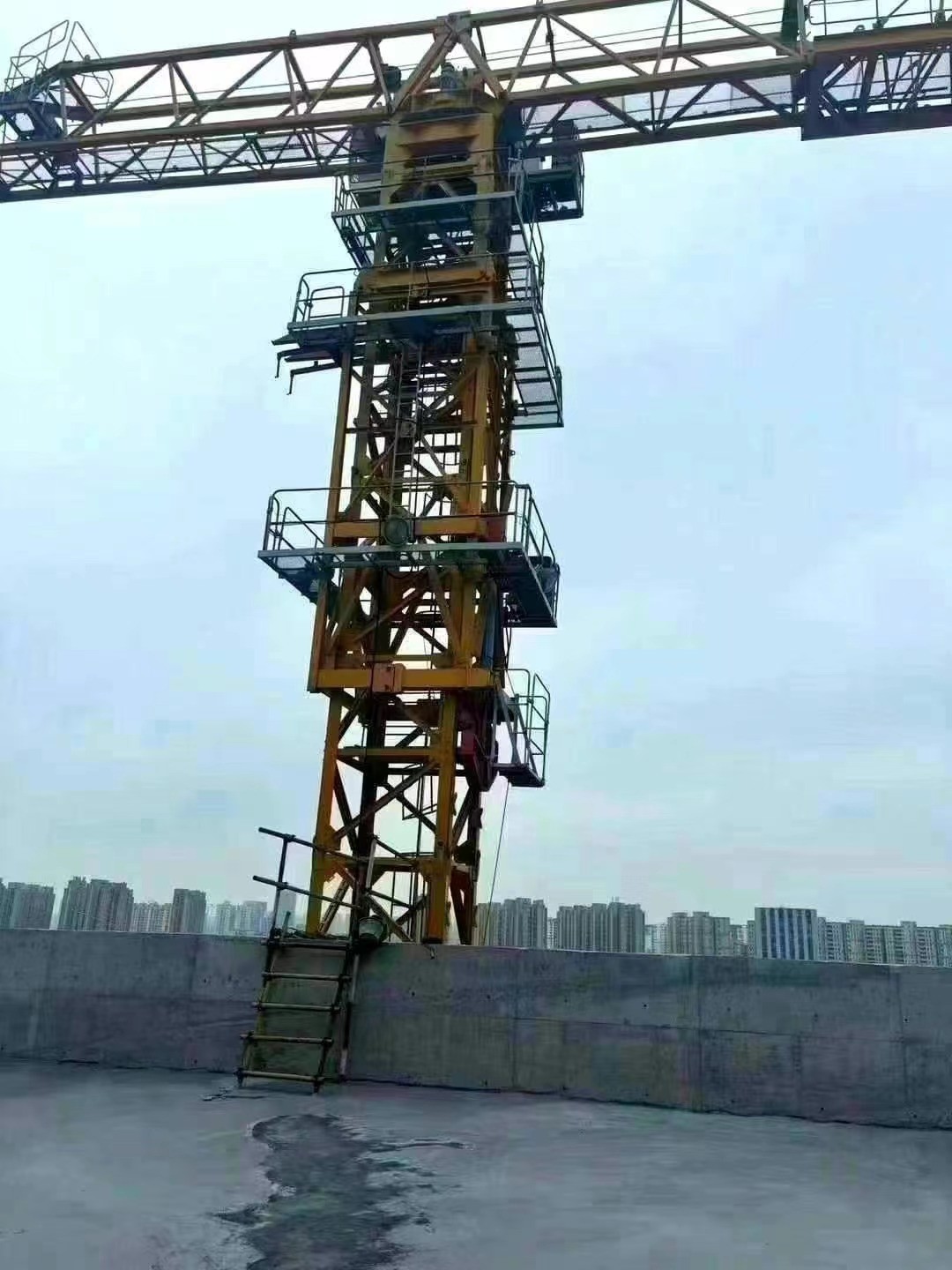 2018 2019 2020 Zoomlion Used 6513-8 Tower Crane with 8t Max Load