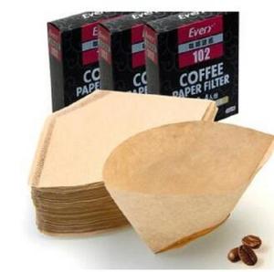 China OEM Food Grade Brown Cone Coffee Filter 49x163 mm wholesale