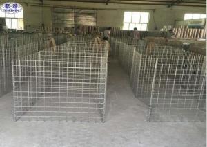 China Galvanized Steel Welded Mesh Gabions , Wire Mesh Gabion Basket wholesale