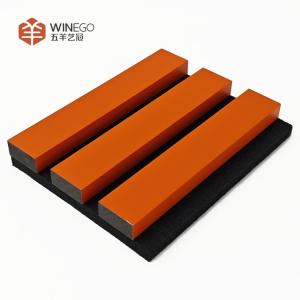 China Eco-Friendly Acoustic Wood Slat Panels For Elevated Interior Ambiance wholesale