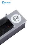 Customized Hidden Recessed Desk Countertop Pop Up Desk Outlet