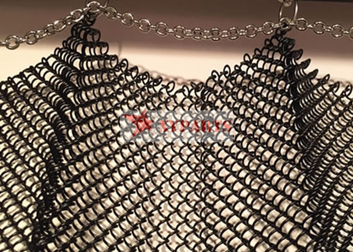 Architectural Decorative Metal Mesh Drapery Curtain For Room Divider