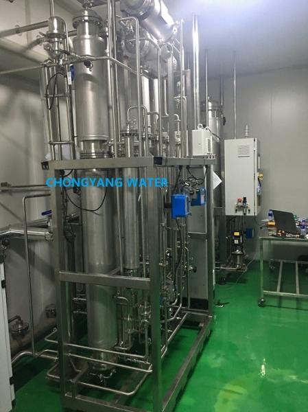Pharma Multi Column Distillation Plant Multi Effect Water Distiller For