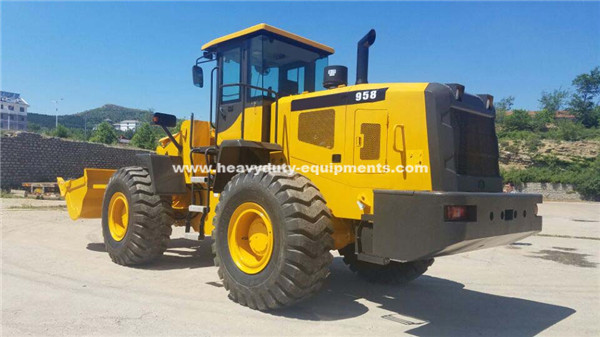 SINOMTP 958 3M3 Bucket Wheel Loader with Cummins Engine ZF4WG200 Transmission