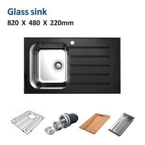 China Glass Stainless Steel 32 X 21 Undermount Apron Kitchen Sink wholesale