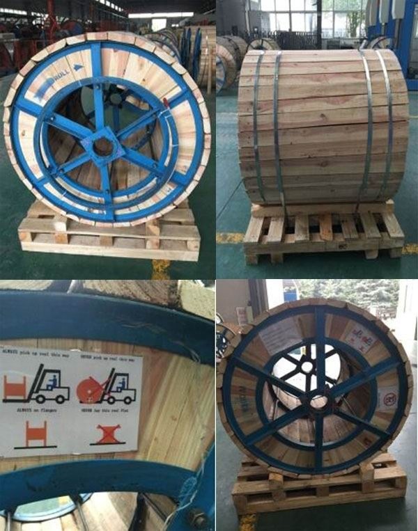 48 Core Outdoor Aerial ACS Armoured OPGW(Optical fiber composite overhead ground wire) Fiber Optic Cable