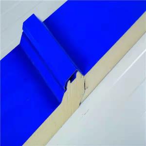 China Insulated PUR PIR Sandwich Panel 100mm Cold Room Panels Roof Cladding wholesale