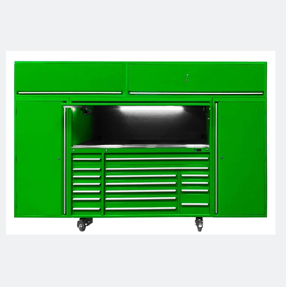 Acceptable OEM ODM Stainless Steel Garage Tool Cabinets with Large Capacity Box Cabinet