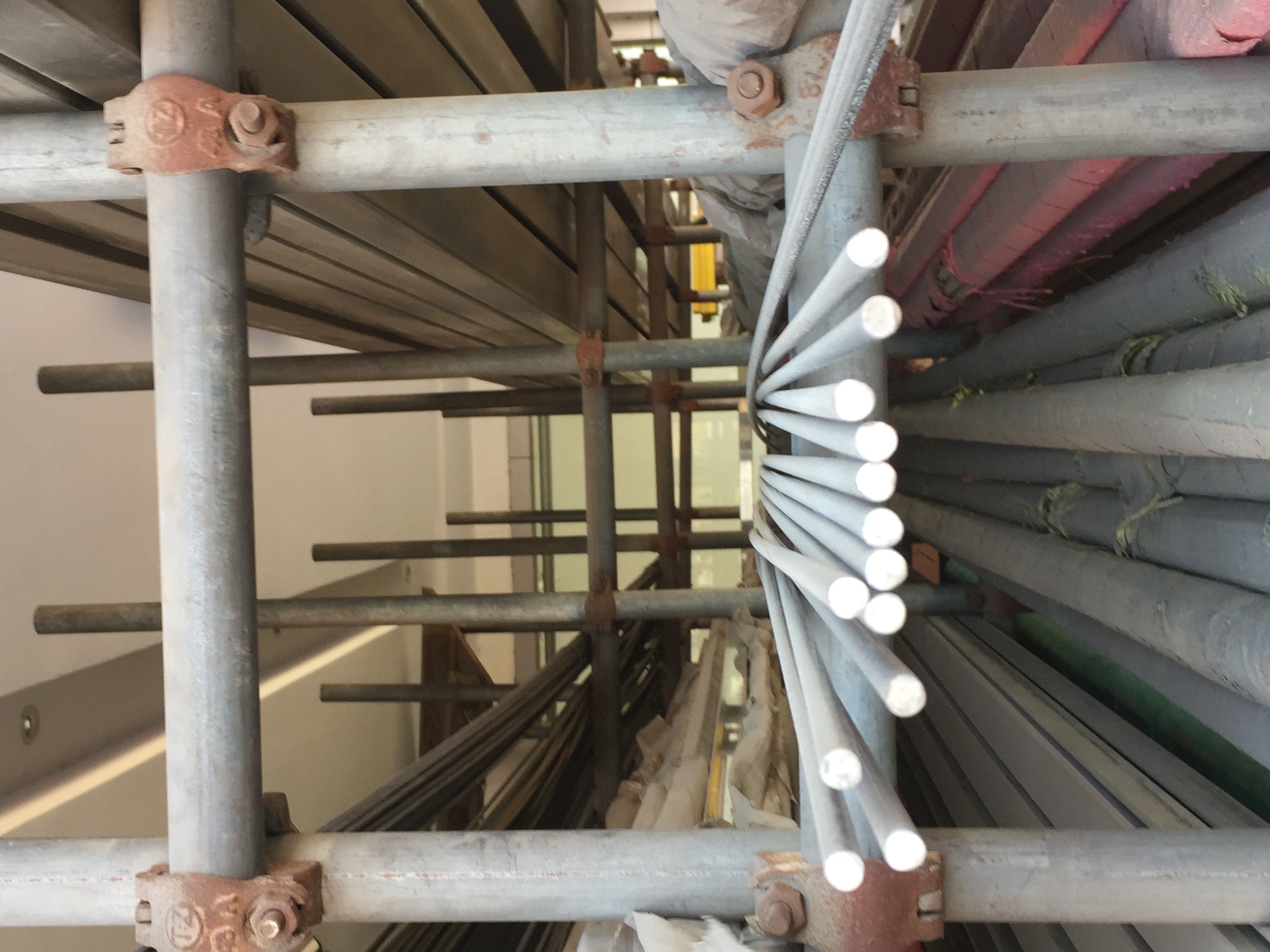 6061 6063 7075 Aluminum Alloy Round Bar Extruded Rod T6 T651 T351