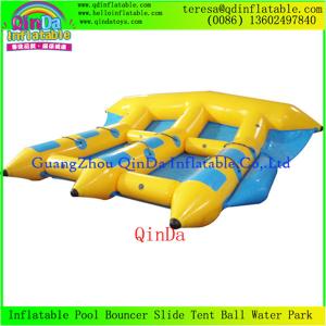 China Customized Fly Fishing Tube The Boat PVC Sea/Ocean Flying Fish Boat for Water Sports wholesale
