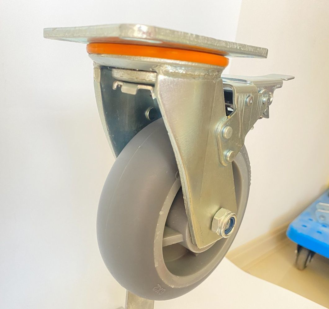 4inch 5inch 8inch High Temperature TPR Casters Industrial Trolley Scaffold Castor Wheel