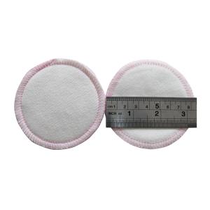 China Waterproof Reusable Makeup Cotton Pads / Round Reusable Organic Make Up Remover wholesale