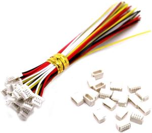 China EH XH SH Electric Wire Harness 1.25mm 1.5mm 2.54mm 3 Pin 4 Pin 6 Pin Wiring Harness wholesale
