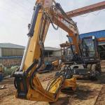 Hydraulic Sheet Photovoltaic Pile Driver With Excavator 30T