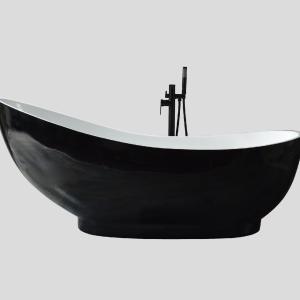 China OEM 60 Inch Free Standing Acrylic Slipper Tub For Household Commercial wholesale