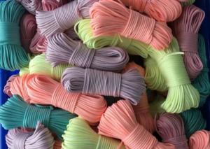 China Customized 4mm 5mm Braided Nylon Cord Polyester Rope Reflective wholesale