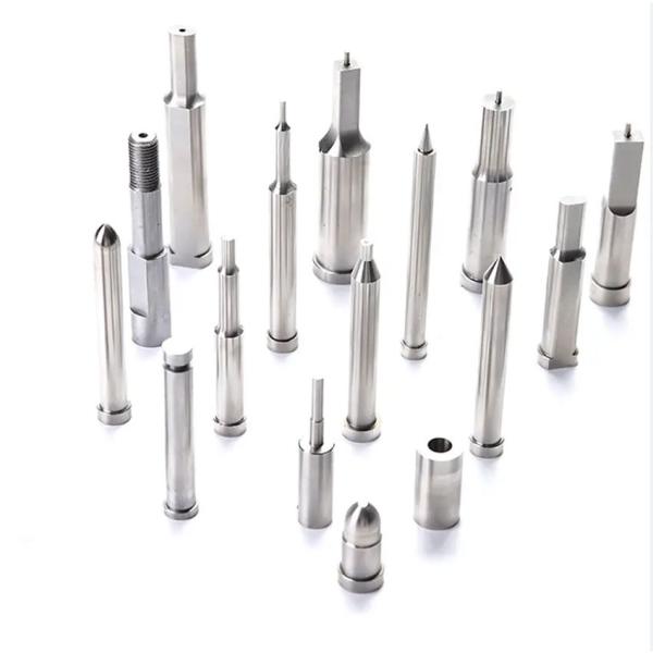 Customized Mold Inserts Pins CNC Machining Components 0.002mm Accuracy