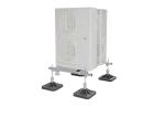ISO9001 Black HVAC Fittings Anti Vibration Big Foot System