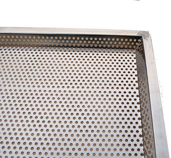 Customized Perforated Baking Trays For Drying Herb - Medicine , 460 X660 Mm Size