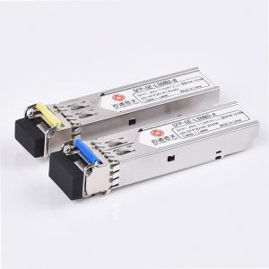 China 3KM 1000M 1.25G Single Fiber Gigabit SFP Module wholesale