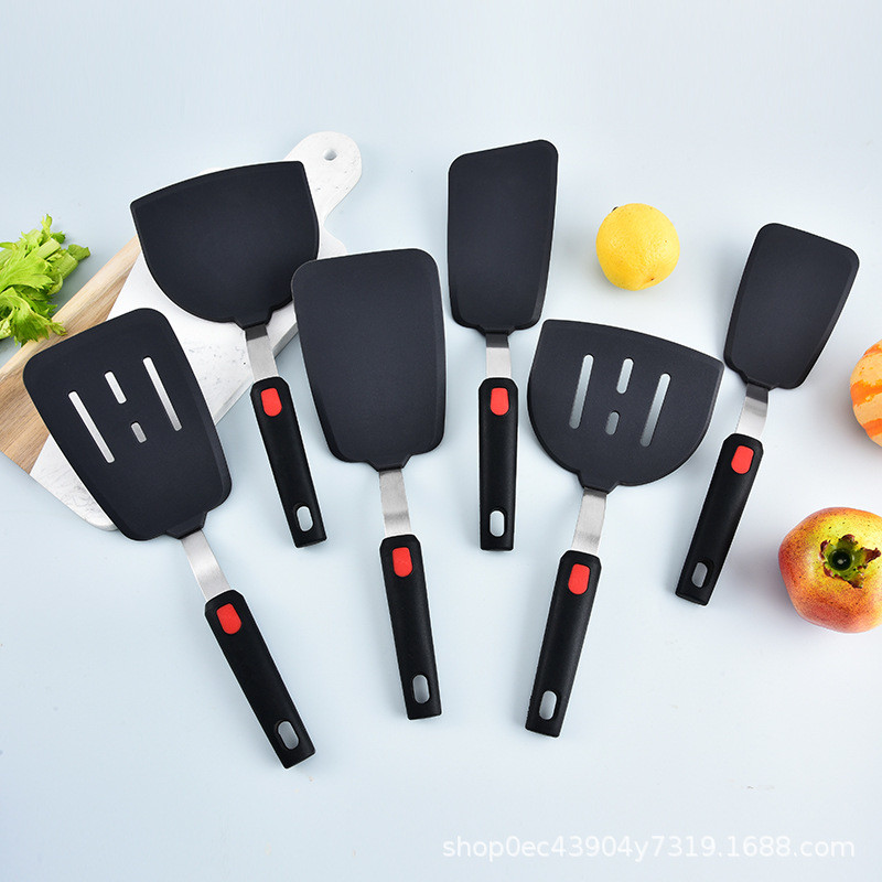 5-Pack BPA Free Silicone Spatulas Turner Set For Nonstick Cookware Flexible Kitchen Utensils Cooking Spatula Set For Egg