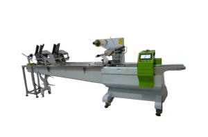 China Door Handle Flow Wrap Packing Machine 120 Bags/Min Pillow Wrapping Machine wholesale