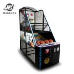 Indoor Electronic Coin Operation Skills Shooting Crazy Basketball Street