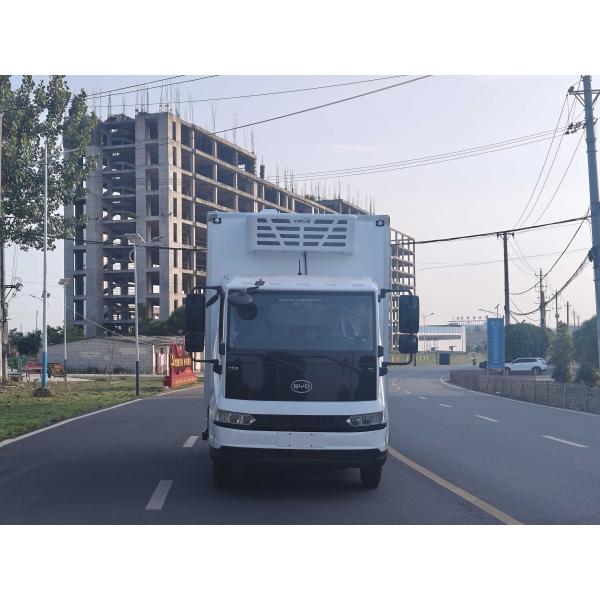 Electric Refrigerated Box Truck 4*2 Diesel for Frozen Meat and Chicken Energy type Pure Electric