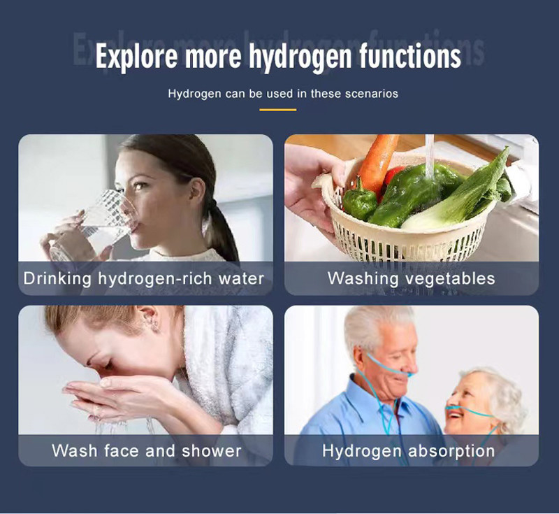 Regulating Breathing Hydrogen Inhalation Machine PEM WEIZI Promoting Cellular Health