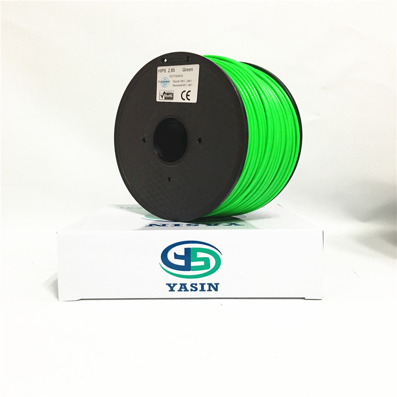 1.75mm / 2.85mm HIPS Filament For Makerbot 3D Printer , ABS / PLA / HIPS 3D Filament
