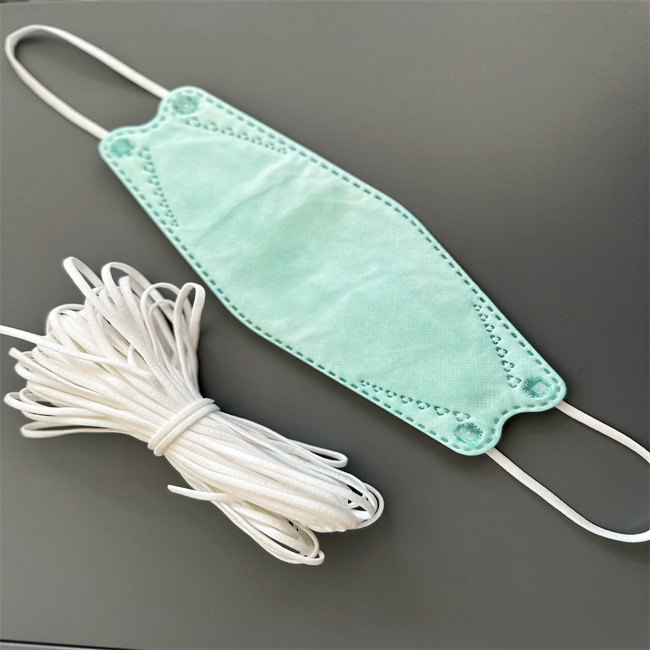 Replacement Elastic Stretchy Ear Loops For Korean KF94 Face Mask 3.5mm 5.0mm