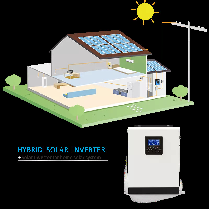 1KVA Hybrid Solar Power Inverter