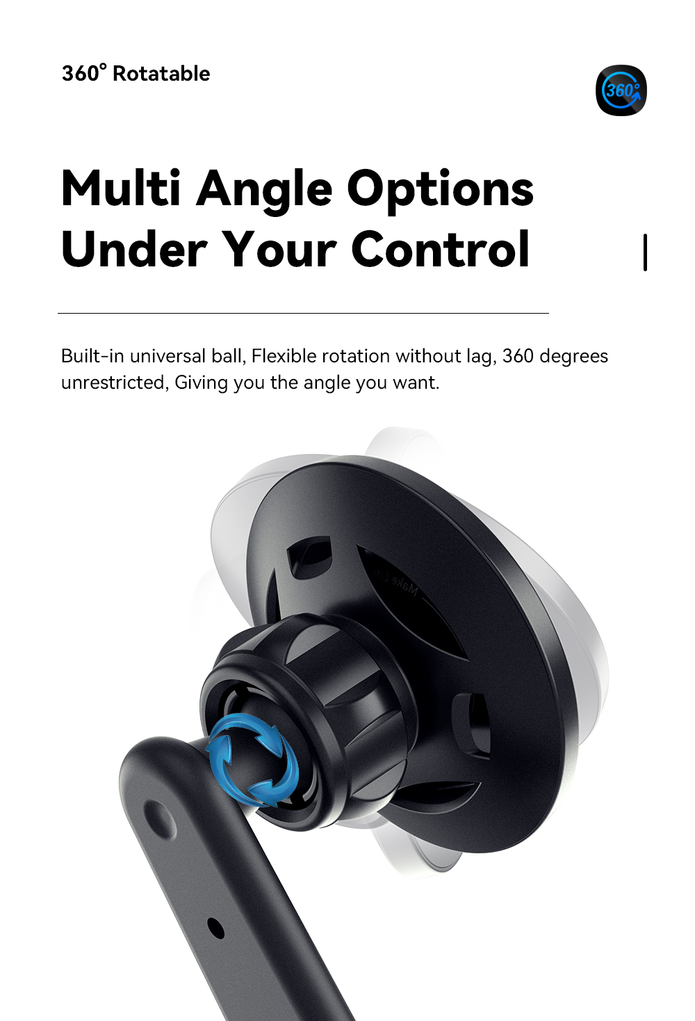 ESSAGER ES-ZJ27 Series Magnetic Safe Car Air Vent Phone Holder