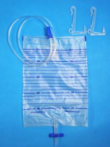 China T-tap VALVE urine bag with hanger wholesale