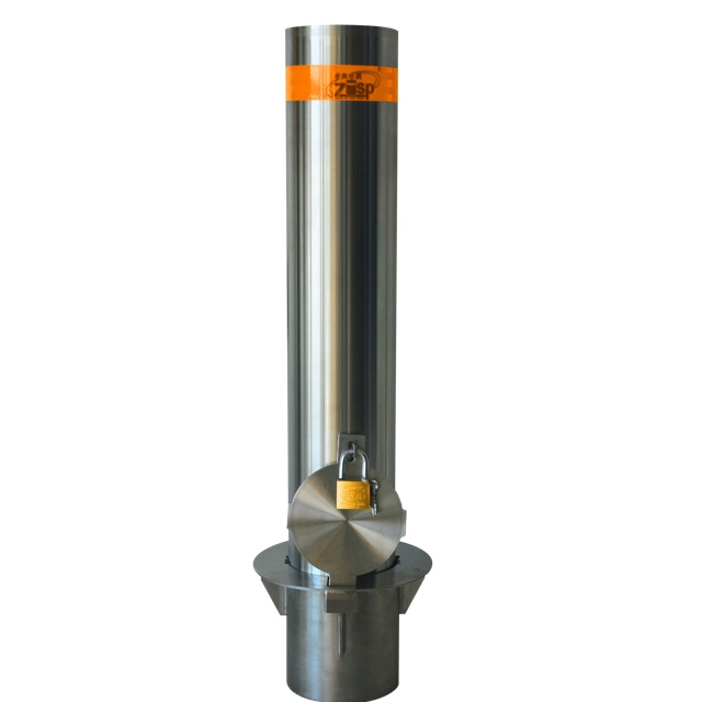 High Security Lifting Stainless Steel Bollards With CE Certification