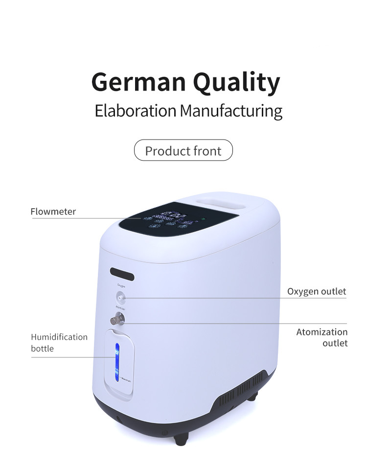 7L Portable Oxygen Production Concentrator High Precision Filtration And Compression