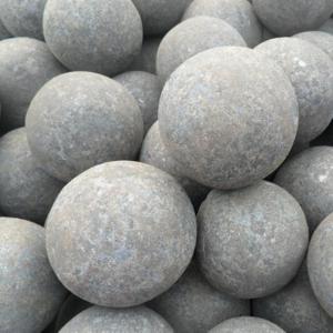 China Forged Grinding Metal Carbon Media Steel Ball For Uranium Mine Ore 17 40 20 150 60 100 50 80 Mm Impact Toughness 12 Joules wholesale