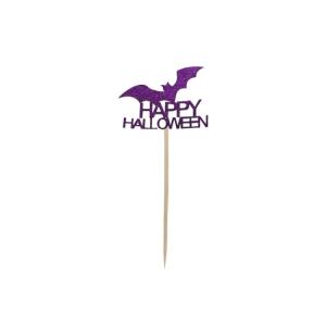 China Eco Friendly Food Fruit Paper Halloween Cupcake Topper wholesale